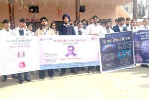 Desh Bhagat University: ਦੇਸ਼ ਭਗਤ ਯੂਨੀਵਰਸਿਟੀ ਵੱਲੋਂ ਵਿਸ਼ਵ ਕੈਂਸਰ ਦਿਵਸ ’ਤੇ ਜਾਗਰੂਕਤਾ ਪ੍ਰੋਗਰਾਮ ਕਰਵਾਇਆ