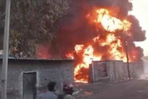 Ludhiana News: ਕੰਗਣਵਾਲ ’ਚ ਸਕ੍ਰੈਪ ਟਾਇਰ ਗੋਦਾਮ ਨੂੰ ਭਿਆਨਕ ਅੱਗ, ਕਾਲੇ ਧੂੰਏਂ ਨਾਲ ਇਲਾਕੇ ’ਚ ਦਹਿਸ਼ਤ, ਲੱਖਾਂ ਦਾ ਨੁਕਸਾਨ