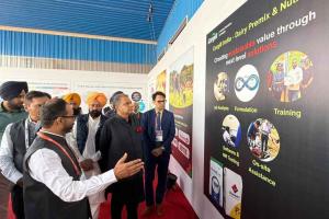 ਕੈਬਿਨੇਟ ਮੰਤਰੀ ਸੰਜੀਵ ਅਰੋੜਾ ਵੱਲੋਂ ਵਜ਼ੀਰਾਬਾਦ, ਮੰਡੀ ਗੋਬਿੰਦਗੜ੍ਹ ਵਿਖੇ ਕਾਰਗਿਲ ਦੇ ਦੱਖਣੀ ਏਸ਼ੀਆ ਦੇ ਸਭ ਤੋਂ ਵੱਡੇ ਪਸ਼ੂ ਚਾਰੇ ਦੇ ਨਿਰਮਾਣ ਪਲਾਂਟ ਦਾ ਉਦਘਾਟਨ