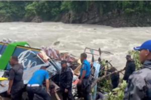 Nepal Bus Accident: ਯਾਤਰੀਆਂ ਨੂੰ ਲੈ ਕੇ ਜਾ ਰਹੀ ਬੱਸ ਨਦੀ ’ਚ ਡਿੱਗੀ, 12 ਦੀ ਮੌਤ