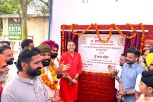 Punjab News: ਕੈਬਨਿਟ ਮੰਤਰੀ ਅਮਨ ਅਰੋੜਾ ਨੇ ਵਿਕਾਸ ਕਾਰਜਾਂ ਦੇ ਰੱਖੇ ਨੀਂਹ ਪੱਥਰ