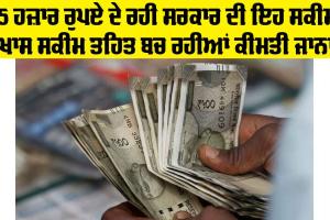 Government Scheme: 25 ਹਜ਼ਾਰ ਰੁਪਏ ਦੇ ਰਹੀ ਸਰਕਾਰ ਦੀ ਇਹ ਸਕੀਮ, ਖਾਸ ਸਕੀਮ ਤਹਿਤ ਬਚ ਰਹੀਆਂ ਕੀਮਤੀ ਜਾਨਾਂ