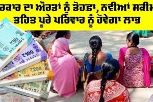 Women Schemes: ਸਰਕਾਰ ਦਾ ਔਰਤਾਂ ਨੂੰ ਤੋਹਫ਼ਾ, ਨਵੀਆਂ ਸਕੀਮਾਂ ਤਹਿਤ ਪੂਰੇ ਪਰਿਵਾਰ ਨੂੰ ਹੋਵੇਗਾ ਲਾਭ
