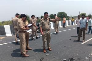 Accident News: ਸ਼ਾਹਜਹਾਂਪੁਰ ’ਚ ਕਾਰ ਨੇ ਮੋਟਰਸਾਈਕਲ ਨੂੰ ਟੱਕਰ, ਜੋੜੇ ਅਤੇ ਦੋ ਬੱਚਿਆਂ ਦੀ ਮੌਤ 