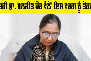 Ashirwad Punjab: ਪੰਜਾਬ ਸਰਕਾਰ ਵੱਲੋਂ ਅਸ਼ੀਰਵਾਦ ਸਕੀਮ ਅਧੀਨ 728.48 ਕਰੋੜ ਰੁਪਏ ਜਾਰੀ, 1.43 ਲੱਖ ਤੋਂ ਵੱਧ ਪਰਿਵਾਰਾਂ ਨੂੰ ਮਿਲਿਆ ਸਿੱਧਾ ਲਾਭ : ਡਾ. ਬਲਜੀਤ ਕੌਰ