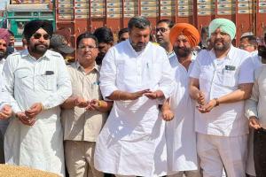 Jalalabad News: ਵਿਧਾਇਕ ਜਗਦੀਪ ਕੰਬੋਜ ਗੋਲਡੀ ਵੱਲੋਂ ਜਲਾਲਾਬਾਦ ਦੀ ਮੁੱਖ ਅਨਾਜ ਮੰਡੀ ਤੇ ਮੰਡੀ ਘੁਬਾਇਆ ’ਚ ਕਣਕ ਦੀ ਸਰਕਾਰੀ ਖਰੀਦ ਸ਼ੁਰੂ