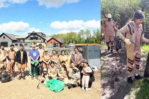 London Cleanliness Drive: ਬਲਾਕ ਲੰਦਨ ਦੀ ਸਾਧ-ਸੰਗਤ ਨੇ ਚਲਾਇਆ ਸਫਾਈ ਅਭਿਆਨ