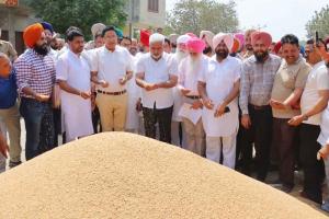 Punjab News: ਖ਼ੁਰਾਕ, ਸਿਵਲ ਸਪਲਾਈ ਤੇ ਖਪਤਕਾਰ ਮਾਮਲੇ ਮੰਤਰੀ ਲਾਲ ਚੰਦ ਕਟਾਰੂਚੱਕ ਨੇ ਭਗਤਾਂਵਾਲਾ ਦਾਣਾ ਮੰਡੀ ਵਿੱਚ ਕਣਕ ਦੀ ਚੱਲ ਰਹੀ ਖ਼ਰੀਦ ਦਾ ਜਾਇਜ਼ਾ ਲਿਆ