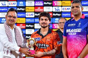 Rajasthan News: ਮੁੱਖ ਮੰਤਰੀ ਭਜਨ ਲਾਲ ਸ਼ਰਮਾ ਨੇ ਆਈਪੀਐਲ ਮੈਚ ਦੌਰਾਨ ਖਿਡਾਰੀਆਂ ਦਾ ਵਧਾਇਆ ਹੌਸਲਾ