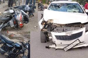 Road Accident: ਤੇਜ਼ ਰਫ਼ਤਾਰ ਕਾਰ ਦੀ ਟੱਕਰ ਨਾਲ ਬਾਈਕ ਸਵਾਰ ਬਜ਼ੁਰਗ ਦੀ ਮੌਤ