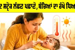 Children Health: ਹੀਟ ਸਟ੍ਰੋਕ ਦੇ ਲੱਛਣ ਪਛਾਣੋ, ਬੱਚਿਆਂ ਦਾ ਰੱਖੋ ਧਿਆਨ