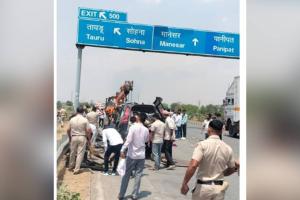 Nuh Road Accident: ਹਰਿਆਣਾ ਦੇ ਨੂਹ ’ਚ ਭਿਆਨਕ ਸੜਕ ਹਾਦਸਾ, 5 ਯੂਪੀ ਪੁਲਿਸ ਮੁਲਾਜ਼ਮਾਂ ਦੀ ਮੌਤ 