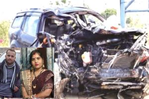 Road Accident: ਕਾਰ ਖੰਭੇ ’ਚ ਵੱਜਣ ਨਾਲ ਹਾਦਸੇ ’ਚ ਪਤੀ-ਪਤਨੀ ਦੀ ਮੌਤ, ਤਿੰਨ ਬੱਚੇ ਜ਼ਖ਼ਮੀ