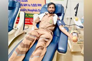 Sirsa News: ਪਿਊਸ਼ ਇੰਸਾਂ ਨੇ ਦੂਜੀ ਵਾਰ ਖੂਨਦਾਨ ਕਰਕੇ ਨਿਭਾਇਆ ਮਾਨਵਤਾ ਦਾ ਫਰਜ਼