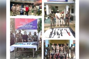 Manipur Weapon Recovery News: ਮਨੀਪੁਰ ’ਚ ਹਥਿਆਰਾਂ ਦਾ ਵੱਡਾ ਜ਼ਖੀਰਾ ਬਰਾਮਦ, ਅੱਤਵਾਦੀ ਕੈਡਰ ਗ੍ਰਿਫ਼ਤਾਰ