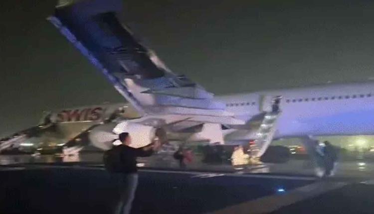 Swiss Flight Engine Fail: ਟੇਕਆਫ ਦੌਰਾਨ ਸਵਿਸ ਜਹਾਜ ਦੇ ਇੰਜਣ ’ਚ ਲੱਗੀ ਅੱਗ, 6 ਜ਼ਖਮੀ