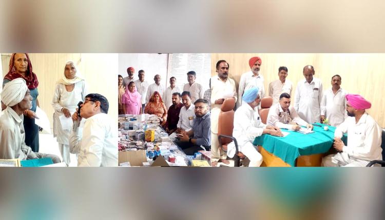 Free Medical Camp: ਕਿੱਕਰਖੇੜਾ ’ਚ ਮਾਹਿਰ ਡਾਕਟਰਾਂ ਵੱਲੋਂ ਮਰੀਜ਼ਾਂ ਦੀ ਜਾਂਚ, ਸੈਂਕੜੇ ਮਰੀਜ਼ਾਂ ਨੂੰ ਦਿੱਤੀਆਂ ਮੁਫ਼ਤ ਦਵਾਈਆਂ