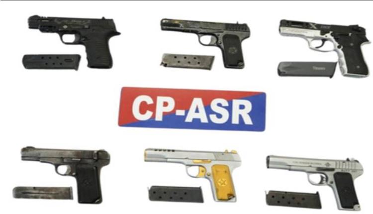 Punjab Crime News : ਅੰਮ੍ਰਿਤਸਰ ’ਚ ਆਧੁਨਿਕ ਪਿਸਤੌਲਾਂ ਸਮੇਤ ਛੇ ਤਸਕਰ ਗ੍ਰਿਫ਼ਤਾਰ, ਵੱਡੀ ਵਾਰਦਾਤ ਦੀ ਸੀ ਤਿਆਰੀ