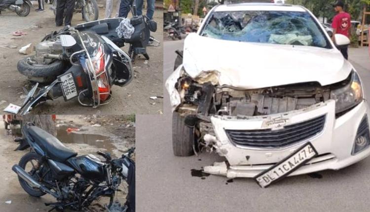 Road Accident: ਤੇਜ਼ ਰਫ਼ਤਾਰ ਕਾਰ ਦੀ ਟੱਕਰ ਨਾਲ ਬਾਈਕ ਸਵਾਰ ਬਜ਼ੁਰਗ ਦੀ ਮੌਤ