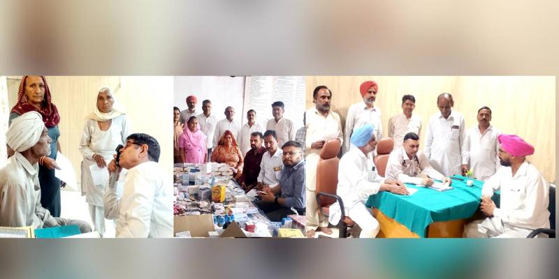 Free Medical Camp: ਕਿੱਕਰਖੇੜਾ ’ਚ ਮਾਹਿਰ ਡਾਕਟਰਾਂ ਵੱਲੋਂ ਮਰੀਜ਼ਾਂ ਦੀ ਜਾਂਚ, ਸੈਂਕੜੇ ਮਰੀਜ਼ਾਂ ਨੂੰ ਦਿੱਤੀਆਂ ਮੁਫ਼ਤ ਦਵਾਈਆਂ