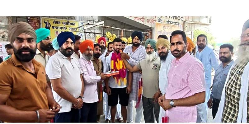 Punjab Kabaddi News: ਅੰਤਰਰਾਸ਼ਟਰੀ ਕਬੱਡੀ ਖਿਡਾਰੀ ਸੰਦੀਪ ਬਾਜਾਖਾਨਾ ਦਾ ਨਿੱਘਾ ਸਵਾਗਤ
