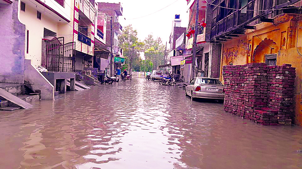 Cloudy Rain, Water, Leveled Ferozepur, Flood