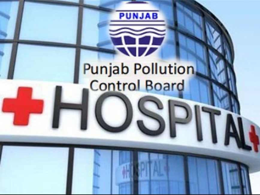 Pollution, Control, Board, Checking, State Hospitals, Punjab