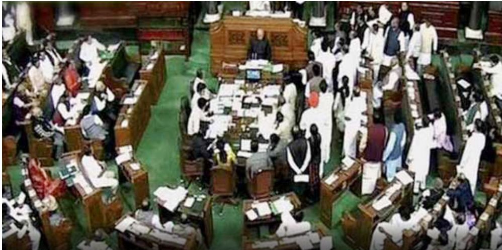 Opposition, Protest, Lok Sabha, Proceeding, Stop