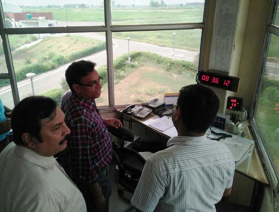 Sahnewal Airport, Flight,Director, NK Sharma, Deputy Commissioner
