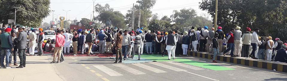 Protest, Shiromani Akali Dal, Municipal Election, Sukhbir Singh badal