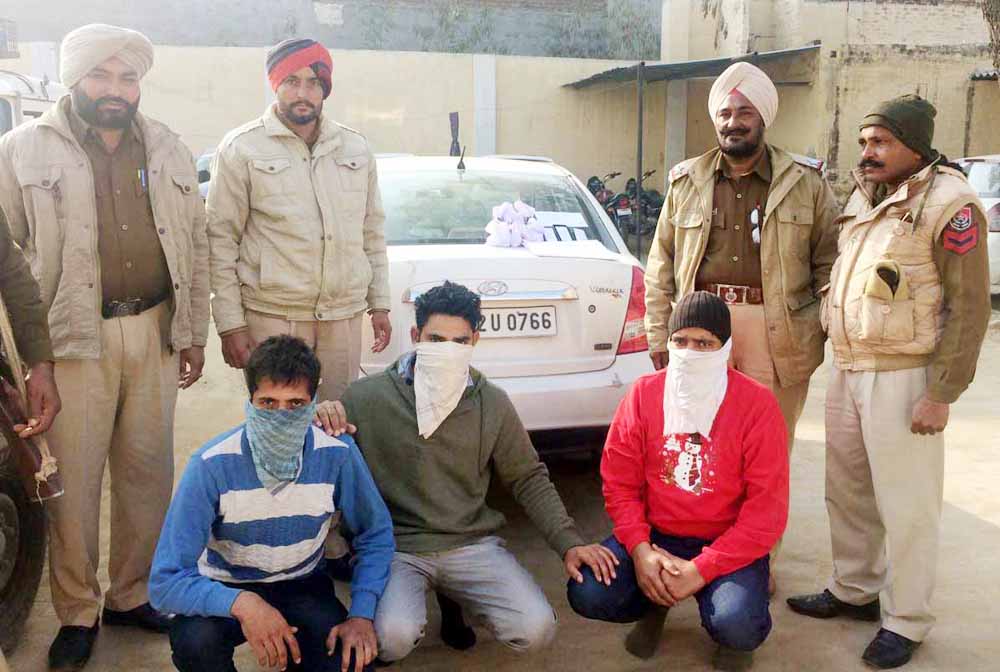 Young Men, Arrested, Heroin, Punjab Police