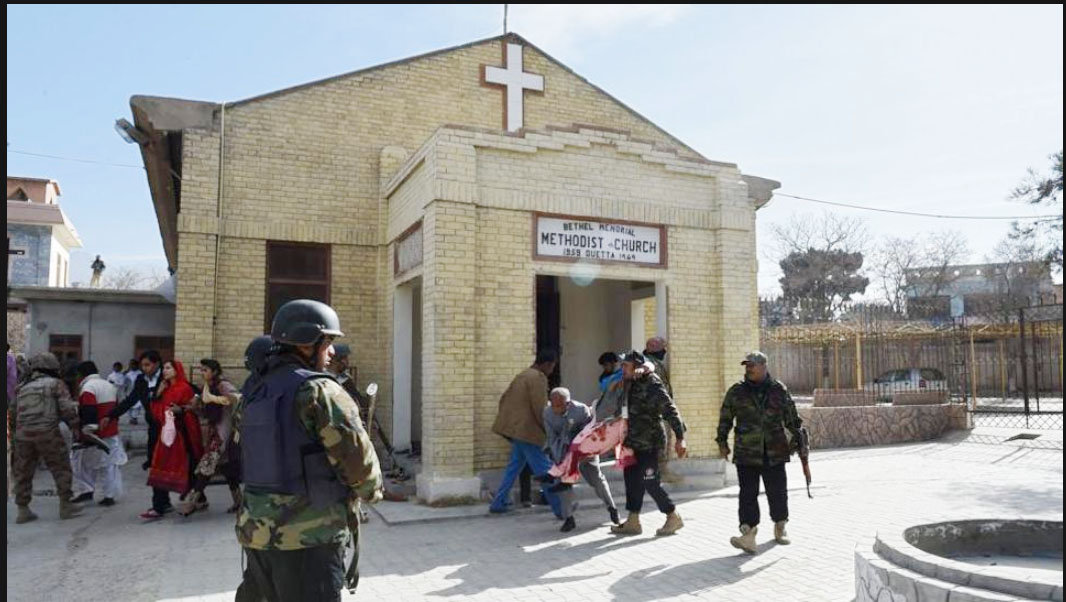 Terrorist attack,  Church, Quetta, Pakistan