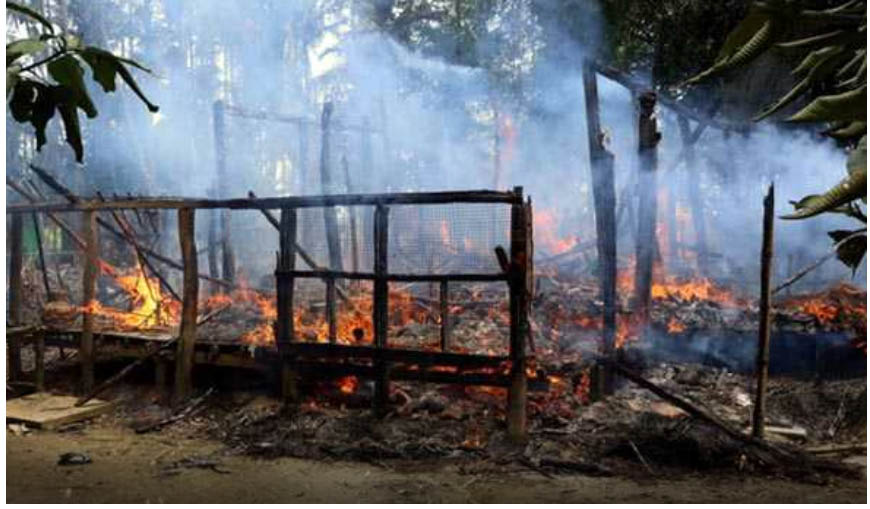 Hrw, Villages, Rohingya, Burnt