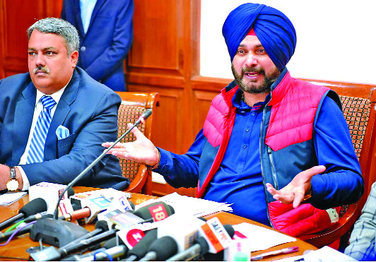 Release, Vision, Document, Cities, Culture, Navjot Singh Sidhu, Minister, Punjab