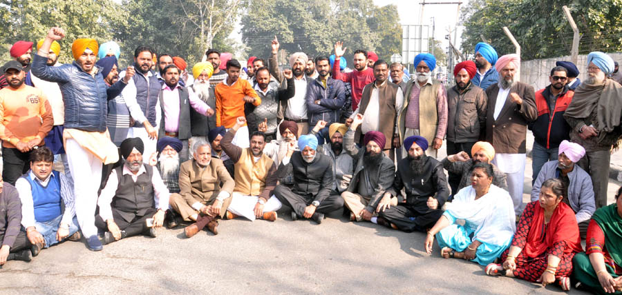 Akal Dal Badal,  Protest, Patiala, Harinderpal Singh Hairyman