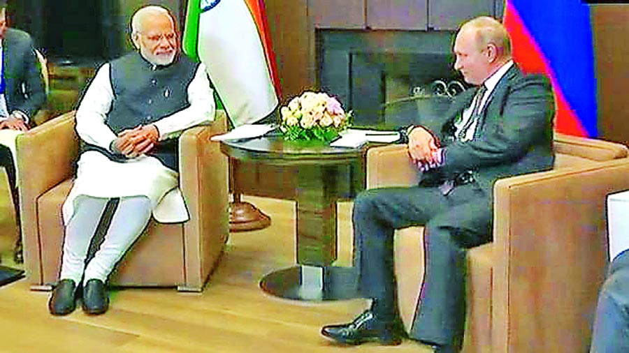 Modi, Meeting, Vladimir Putin, Sochi