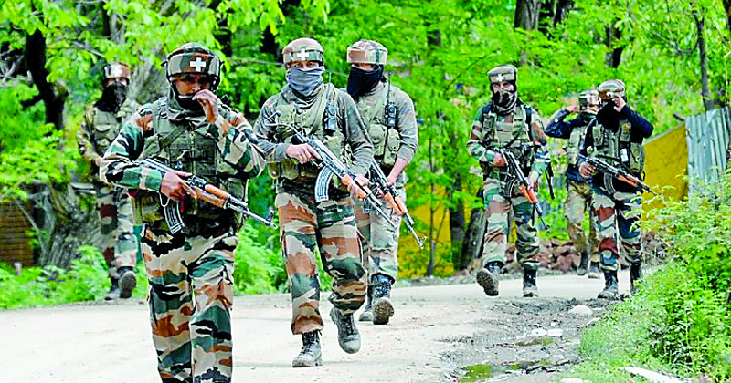 Security, Forces, Pounded, Terrorists
