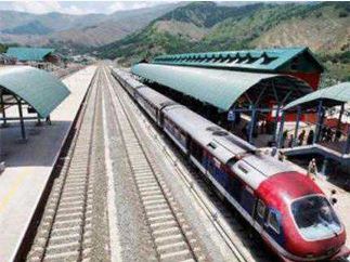 Rail services, Kashmir, Postponed