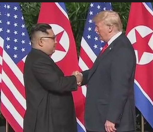 Kim, Trump, Meeting