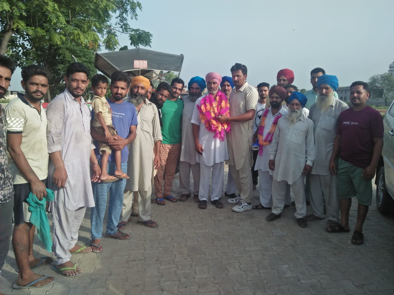 Nachhatar Singh, Elected ,Village ,Sarpanch