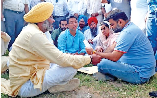 AAP MLA, Surrounded, Captain, House, One Day, Hunger Strike
