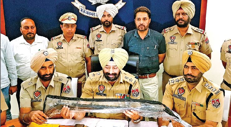 Weapons Bulk, Recovered, German Singh, Accomplice