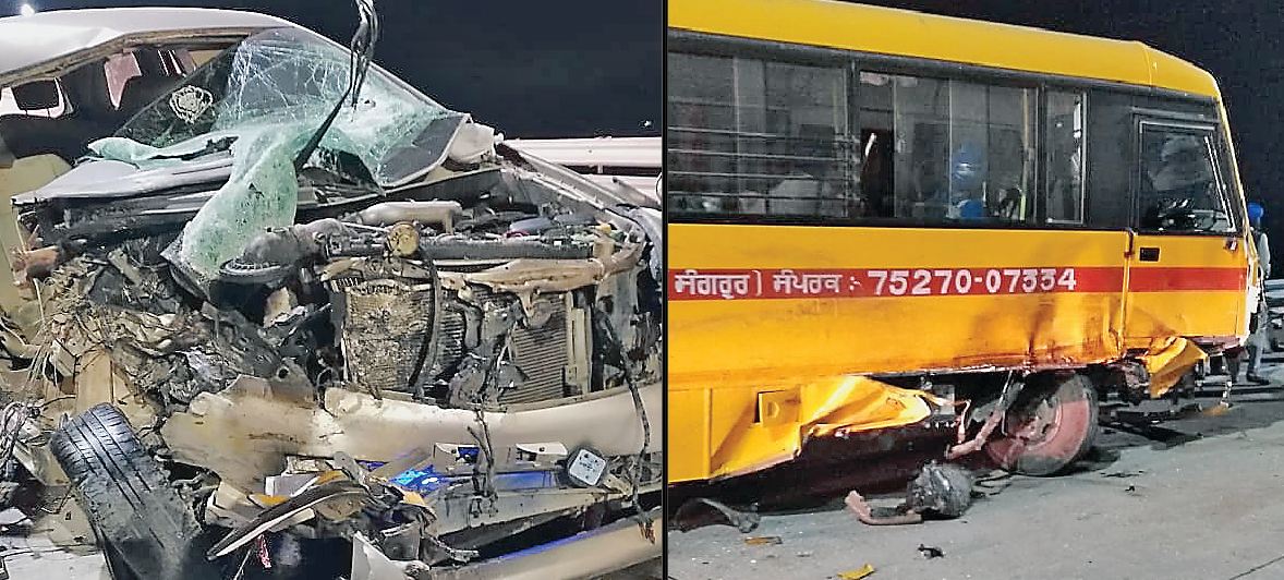 Inova Car, Bus Accident, 1 Injured