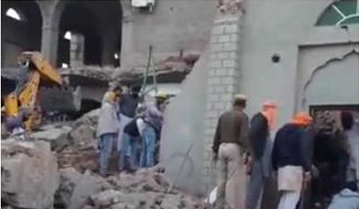 Three Volunteers Killed, Three Injured, Collapse, Gurdwara, Building Collapse