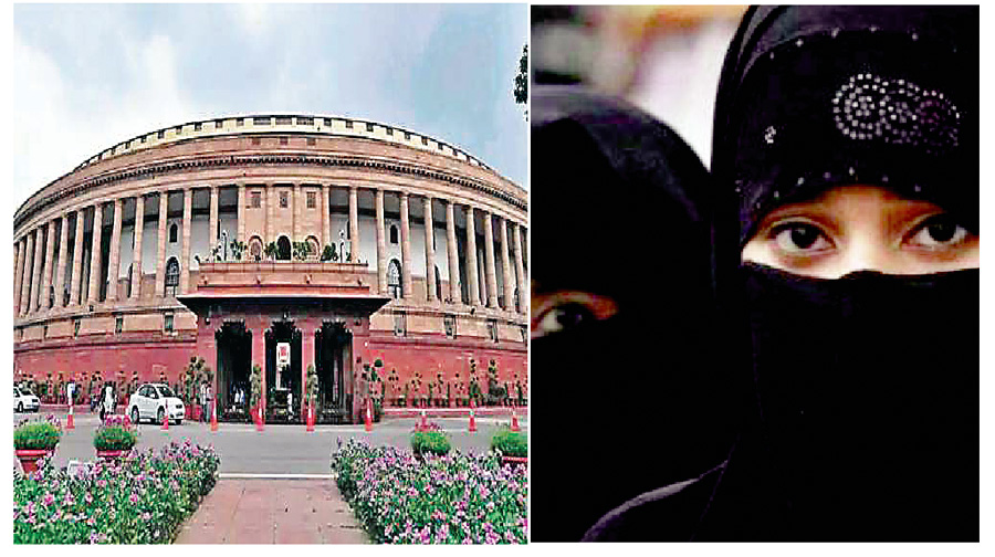 Three divorce bills passed in the Lok Sabha, an opponent's walkout
