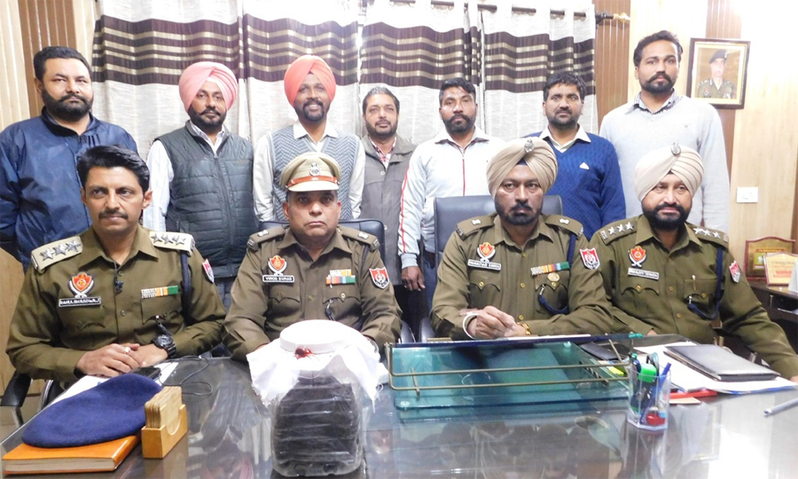 One kg of heroin was recovered