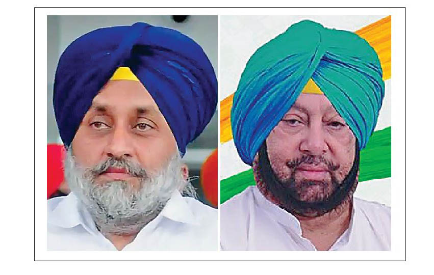 Amarinder and Sukhbir's rivalry about riots