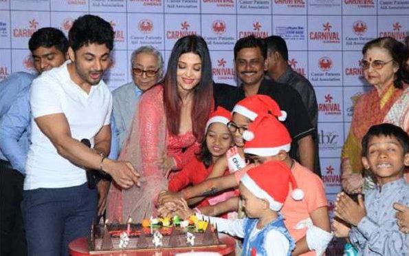 Aishwarya, Children Suffering From Cancer