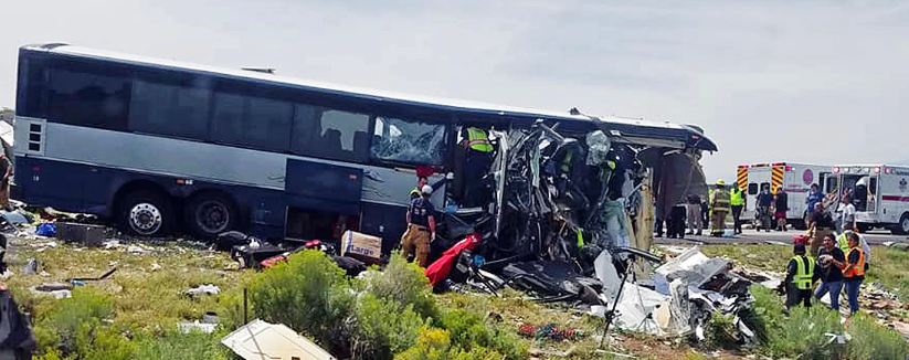 Eight People Died, In Bus Accident, In Central mexico