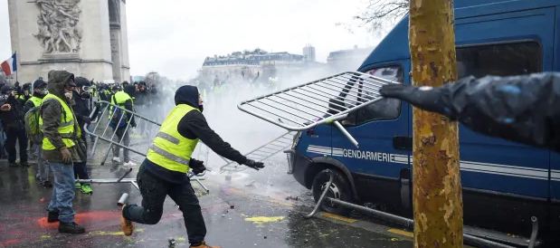 110 Wounded, Violence, Paris, Anti, Fuel, Protest